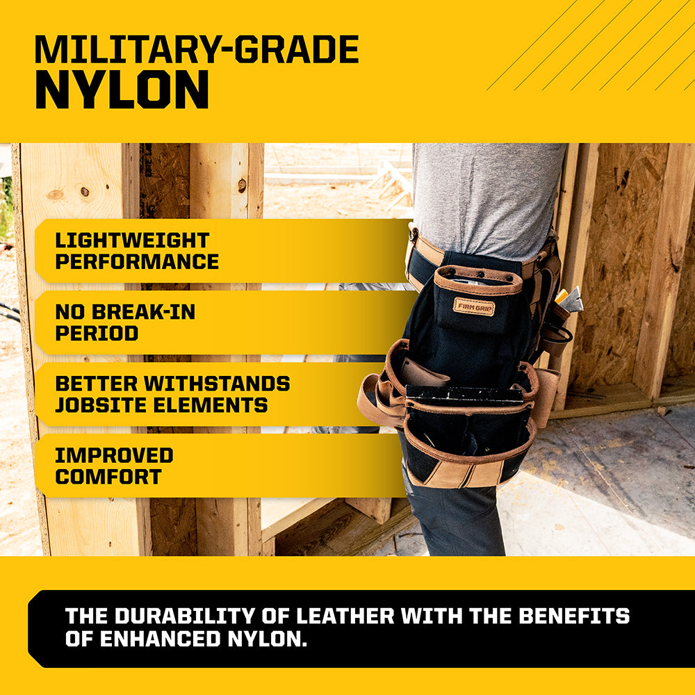 Hybrid Carpenter Fastener Pouch | Firm Grip