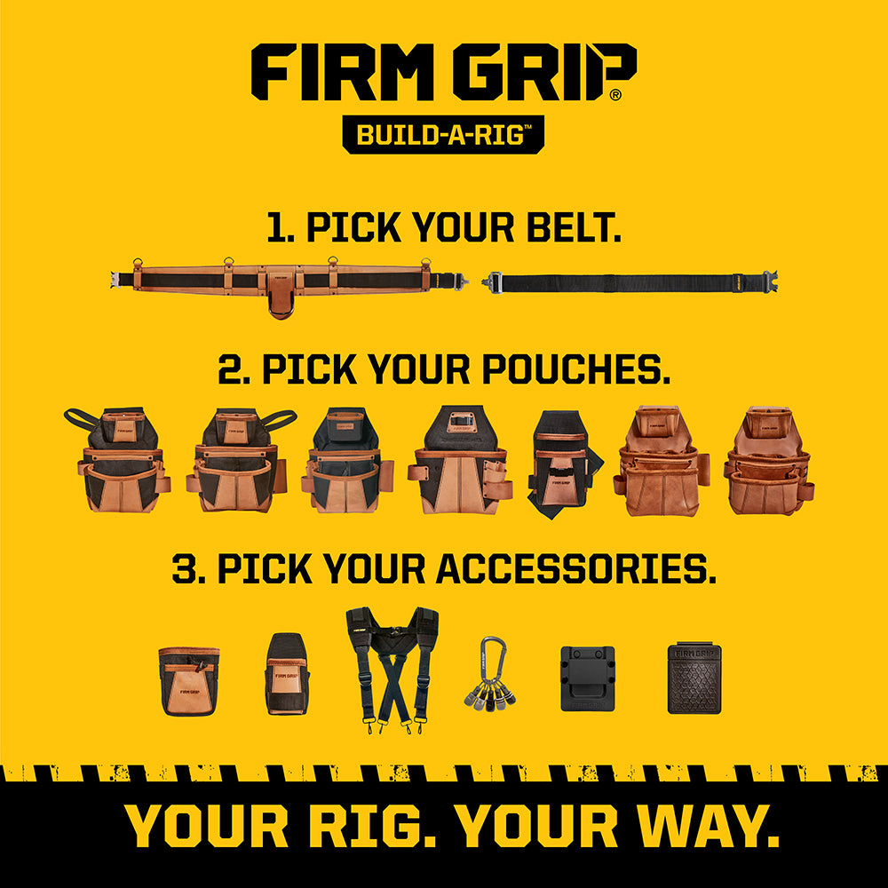 LEATHER FRAMER TOOL RIG – Firm Grip