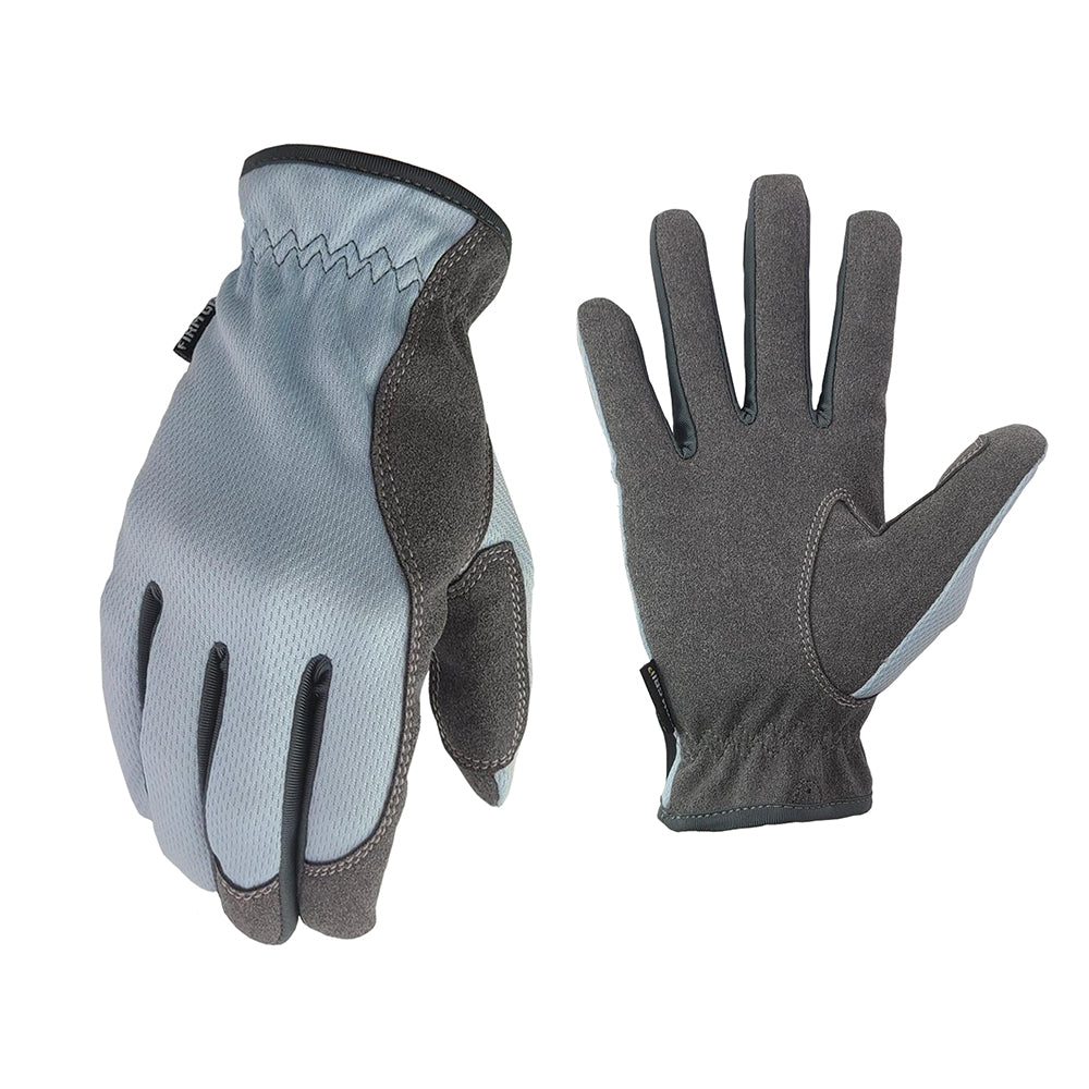 light gray womens gloves