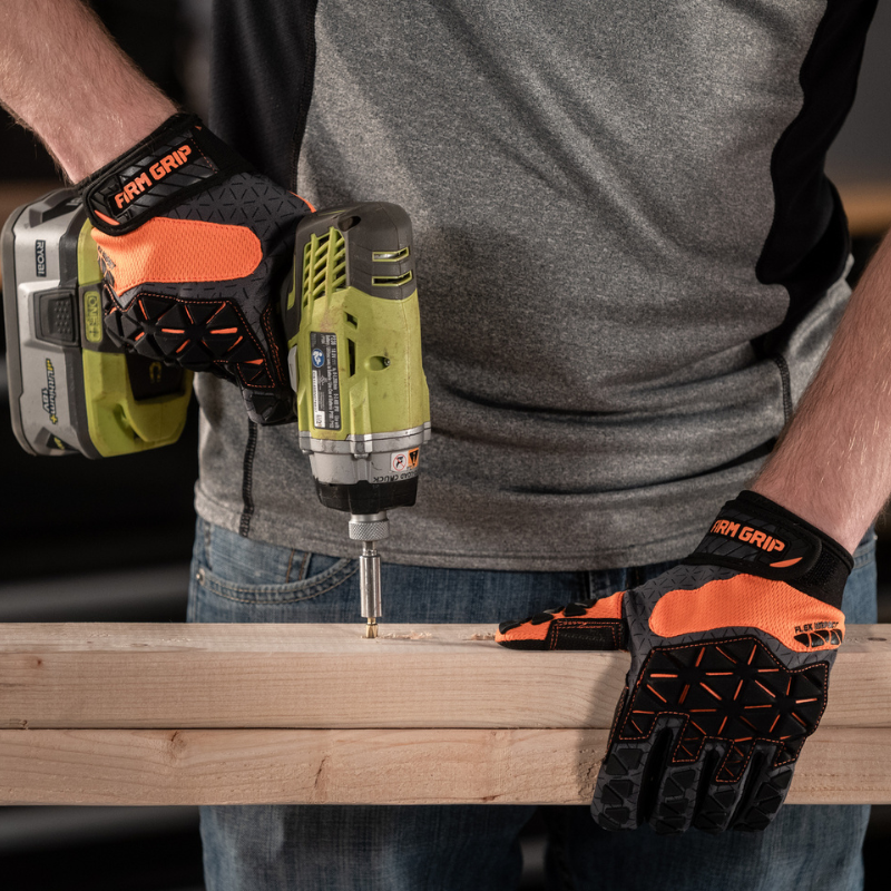 Flex Impact Work Gloves | Firm Grip