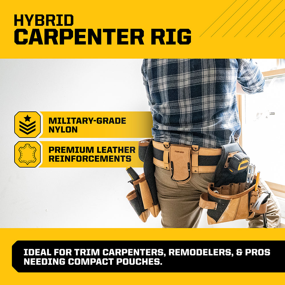 Hybrid Carpenter Tool Rig | Firm Grip