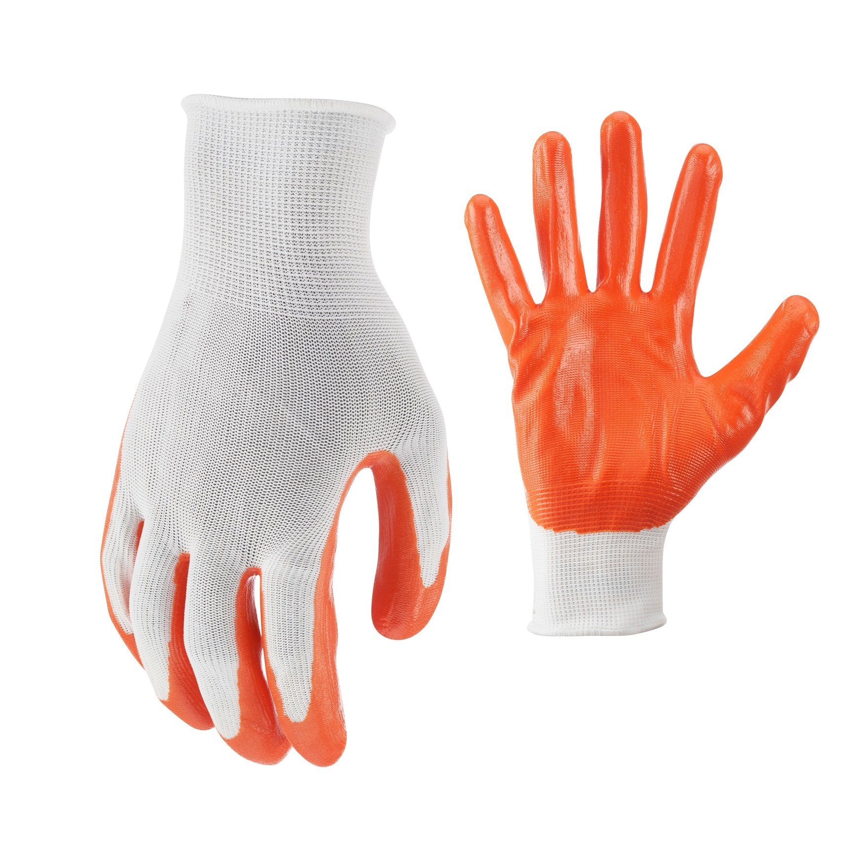 Details about   Safety Work Gloves Nitrile Coated For Men And Women 8-Pair-Pack Knit Firm Grip 